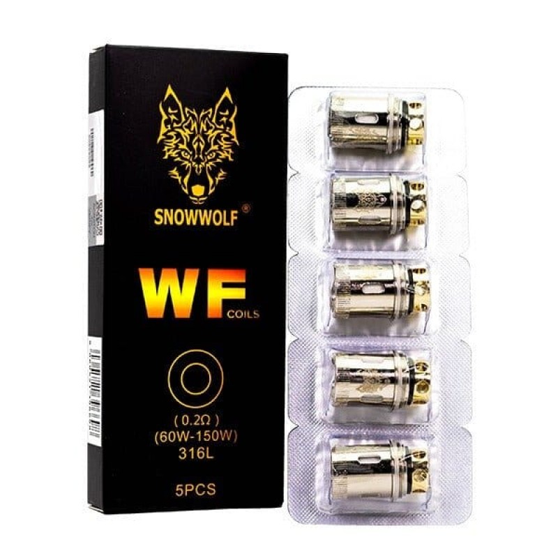 SnowWolf Mfeng WF Replacement Coils (Pack of 5)