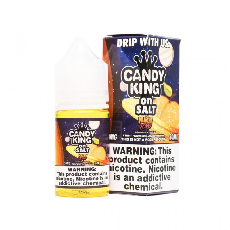 Peachy Rings by Candy King On Salt 30ml
